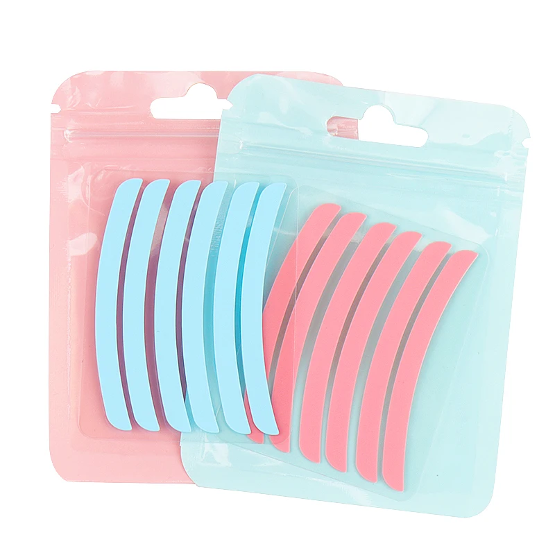 6 Pcs Eyelash Lifting Silicone Stripe Reusable Eye Lashes Lifting Curler Pad Perm Ribbon Lash Extension Supplies Makeup Tools