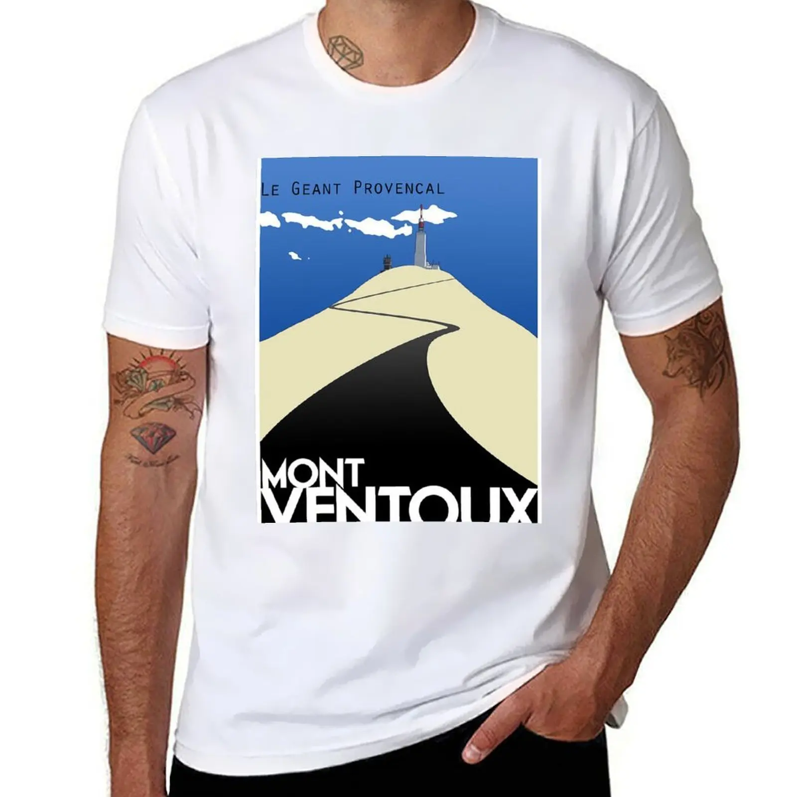 

Футболка Mont Ventoux, мужская футболка, мужская роскошная футболка