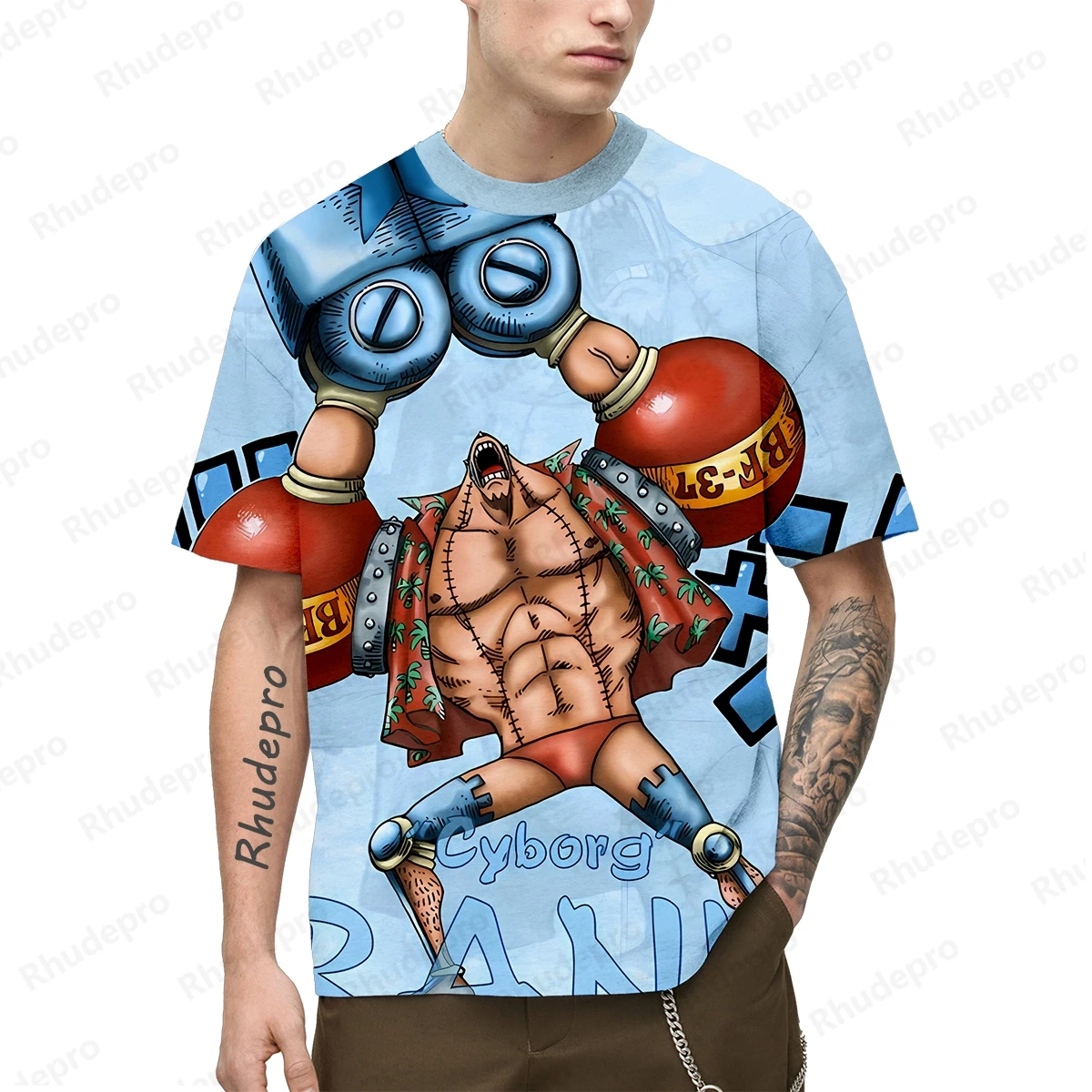 Unisex One Piece Anime Impressão 3D T-shirt, Top de Rua das Mulheres e Crianças, Grande, Verão, Quente, Japão, Cosplay, 2022