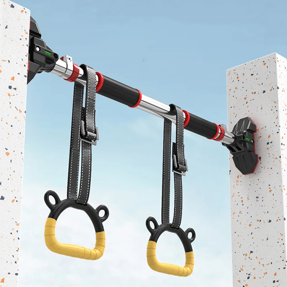 Gymnastikringe mit verstellbaren Trägern, hochziehbare Gymnastikringe, multifunktionale Krafttrainingsgeräte für Kinder und Erwachsene