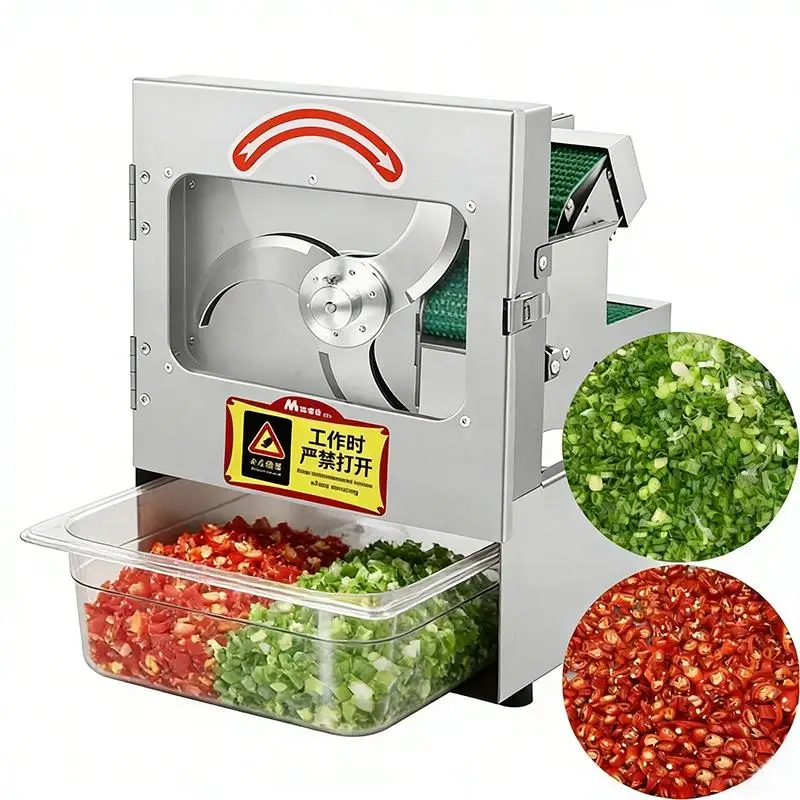 Commercial Spring Onion Cutter Automatic Electric Cucumber Slicer Potato Shredder Chopper 220v 110V