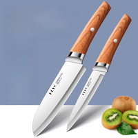 Fruit knife household stainless steel commercial cut melon fruit watermelon special sharp high hardness slicing knife meat knife