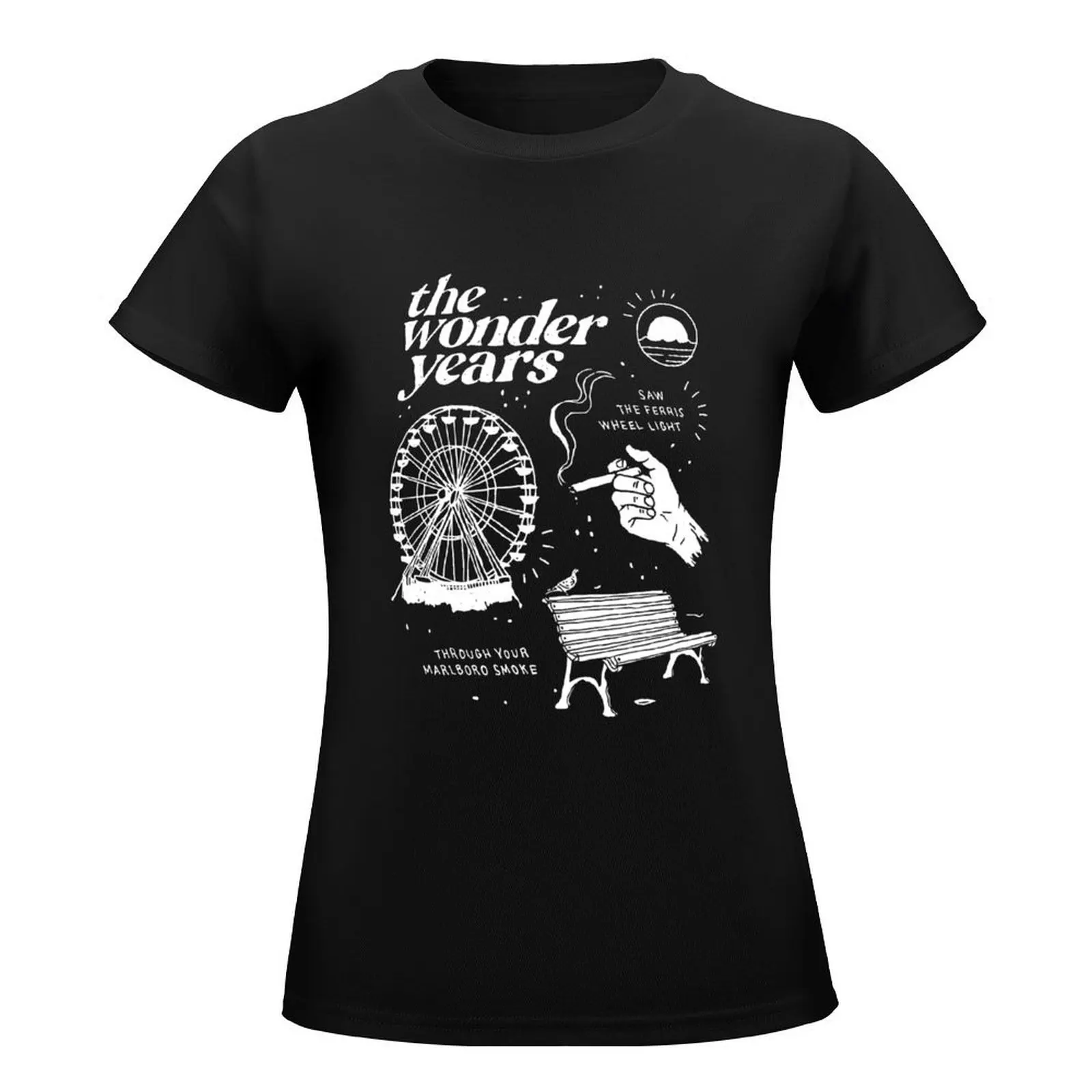 the wonder years shirt T-Shirt cute tops summer clothes Women clothes