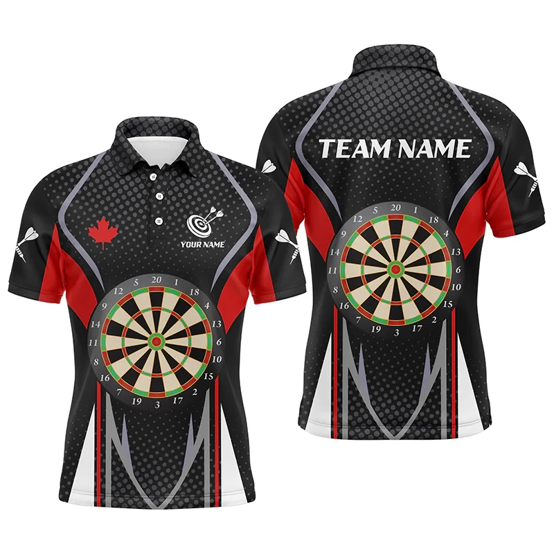 

Trend Darts Graphic 3D Printed Polo Shirts Fashion Summer Custom Name Mens Sports Polo Shirt Casual Oversized Team Uniforms Tees