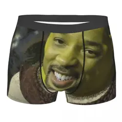 Will Smith X Shrek Boxer Shorts Men 3D Print Male Stretch Comedy Movie Underwear Panties Briefs Print Polyester Underwear Men