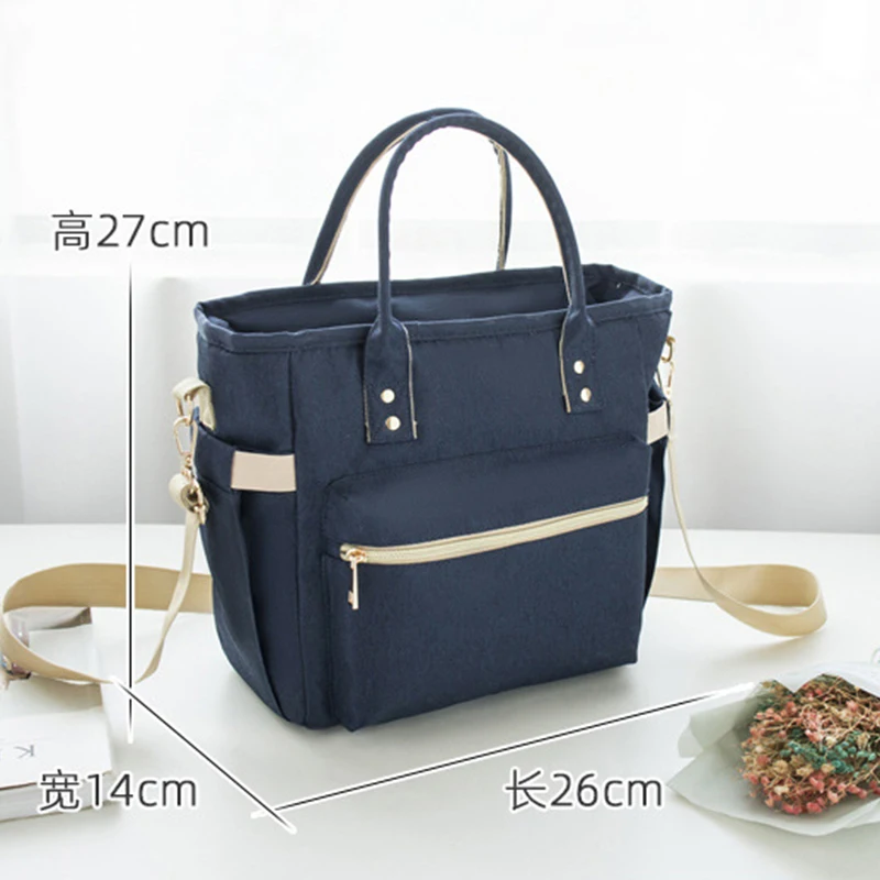 Multifunction Big Capacity Lunch Bag Waterproof Oxford Crossbody Thermal Lunch Bags for Women Lunch Box Picnic Food Bag