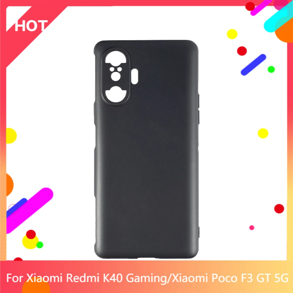 Redmi K40 Gaming Case Matte Soft Silicone TPU Back Cover For Xiaomi Poco F3 GT 5G Phone Case Slim shockproof