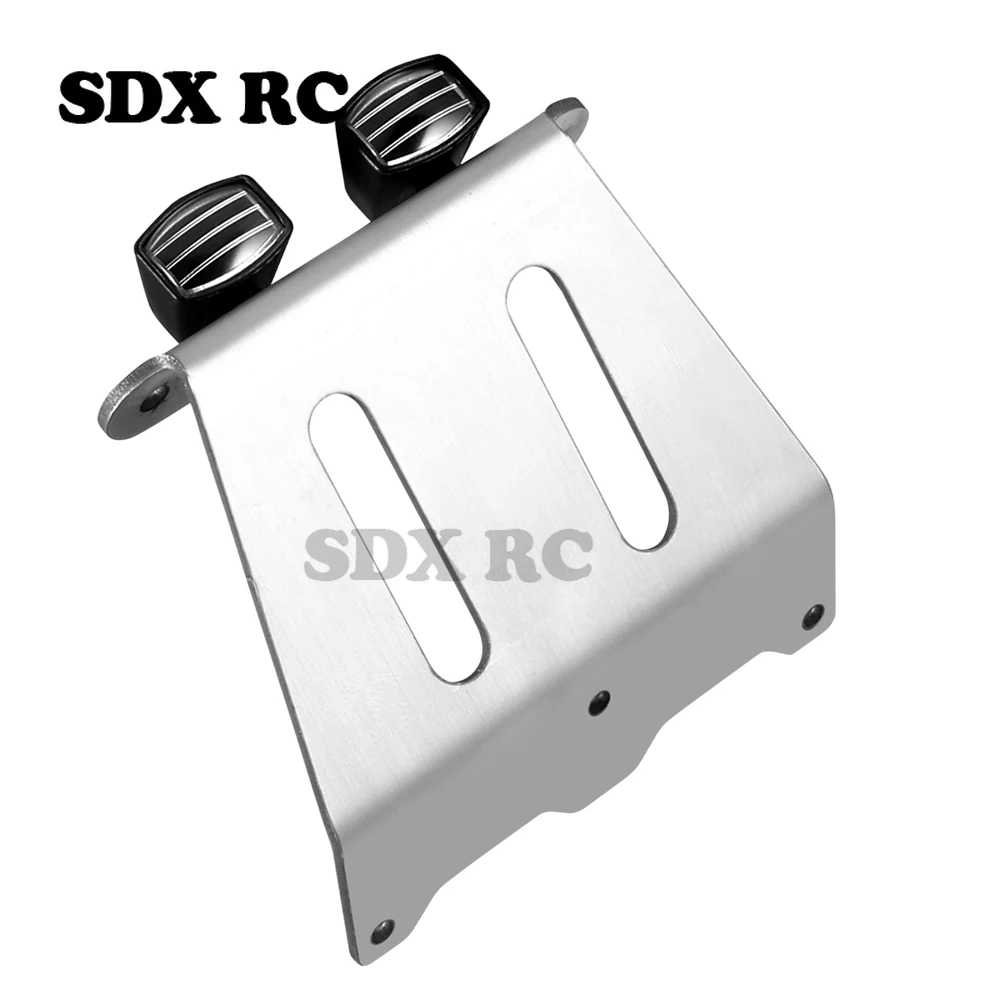 Aluminum Front Skid Bumpefor Tamiya CW01 Lunch Box Midnight Pumpkin Monster Grasshopper Hornet Chassis Upgrade Parts