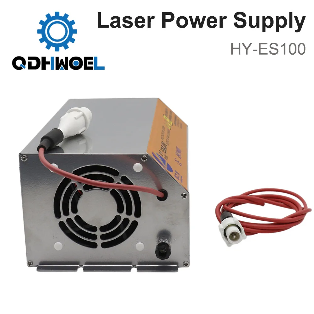 HY-ES100 ESA100 Power Supply Matching Ruida Controller Laser Tube 100W 130W Laser Source PSU For Co2 Laser Machine