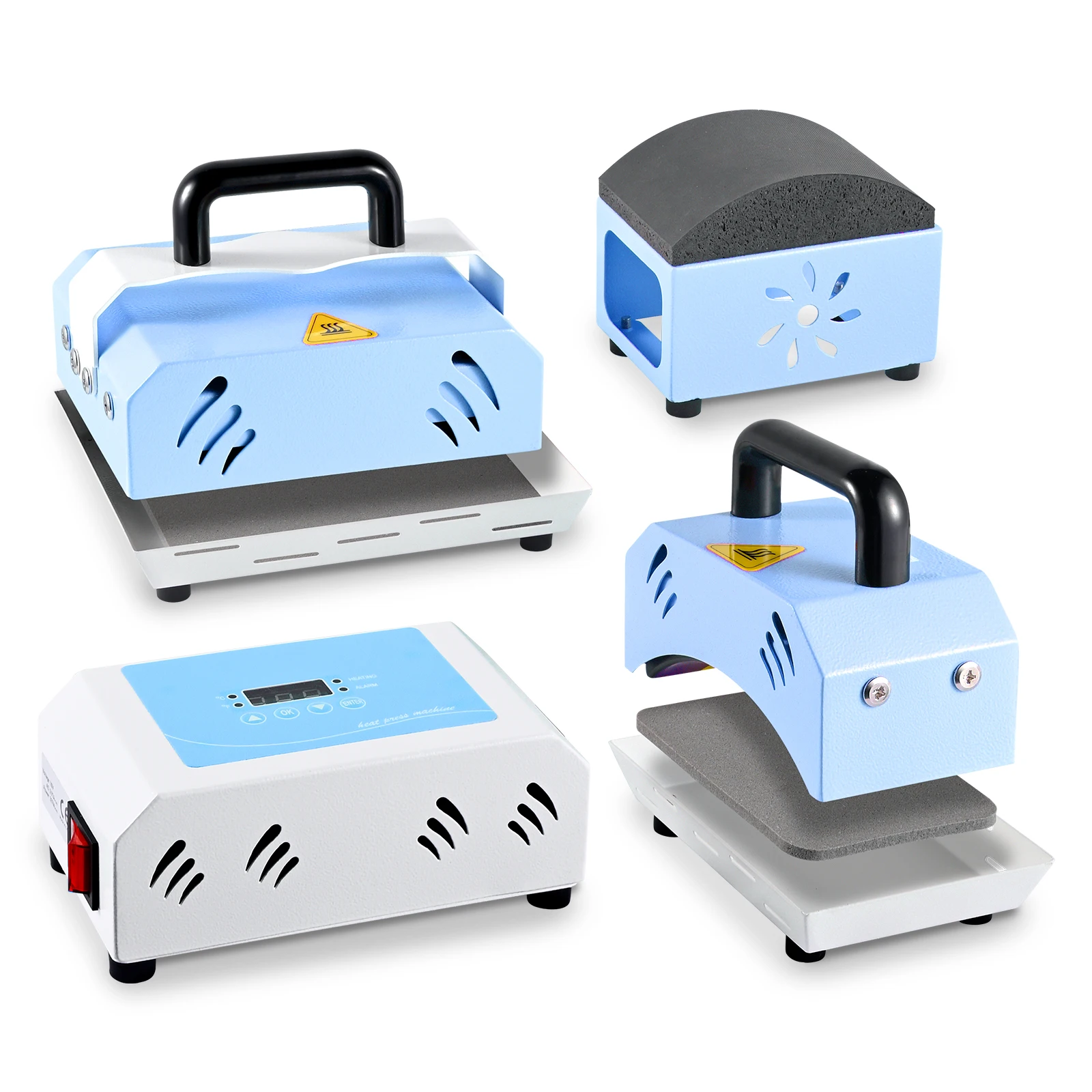 Factory Wholesale Mini Cap Heat Press Machine and T-shirt Heat Press Machine