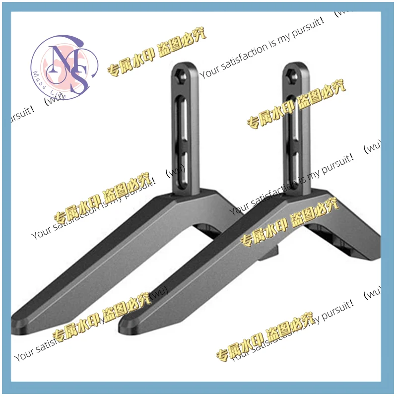 TV bracket base, universal LCD TV desktop bracket multi-function 2-piece set