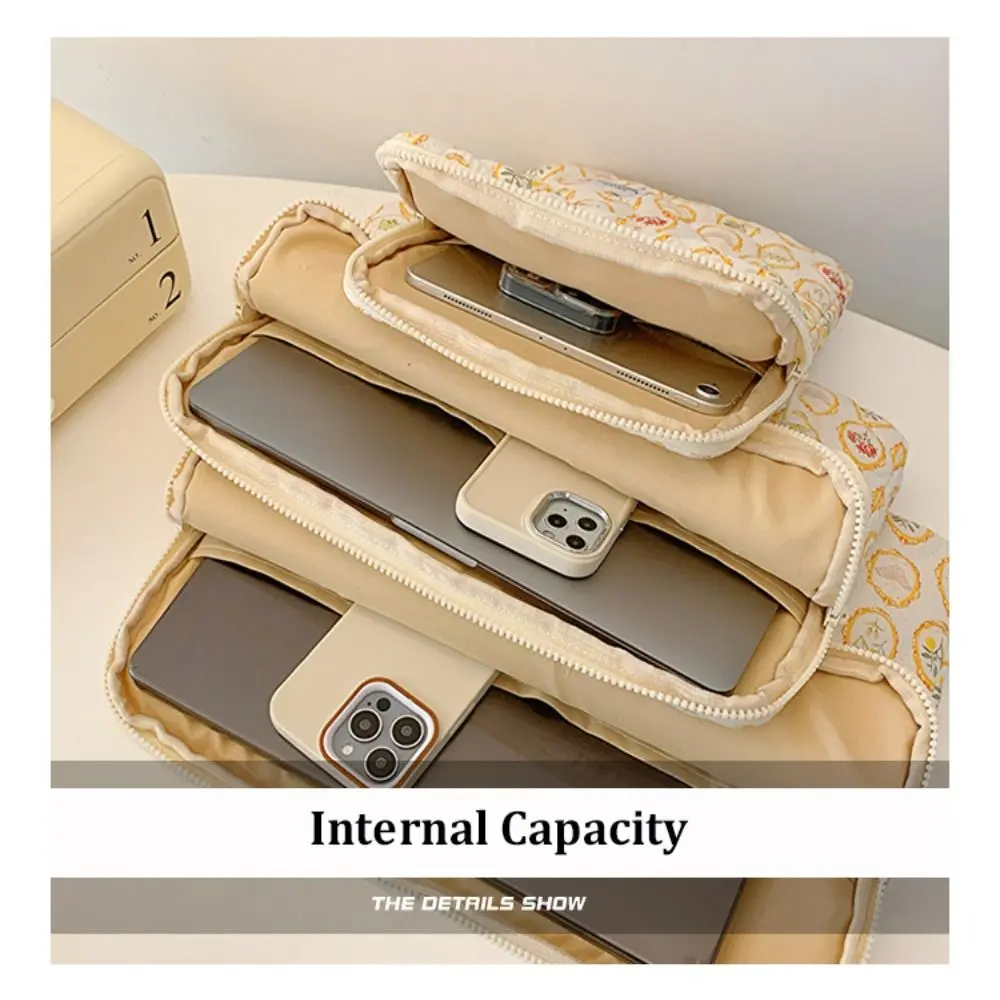 جودة عالية 11-15 بوصة كمبيوتر محمول مقاومة للماء زهرة نمط غطاء الكمبيوتر واقية الكرتون حقيبة الكمبيوتر المحمول للنساء #3