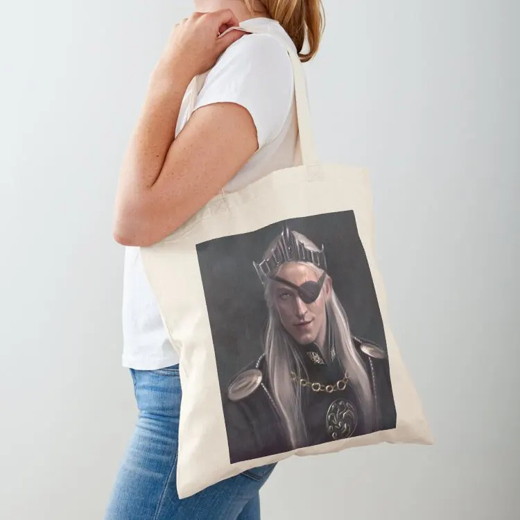 

Aemond Targaryen Tote Bag custom bags Women's shopper cute pouch bag Lady bag