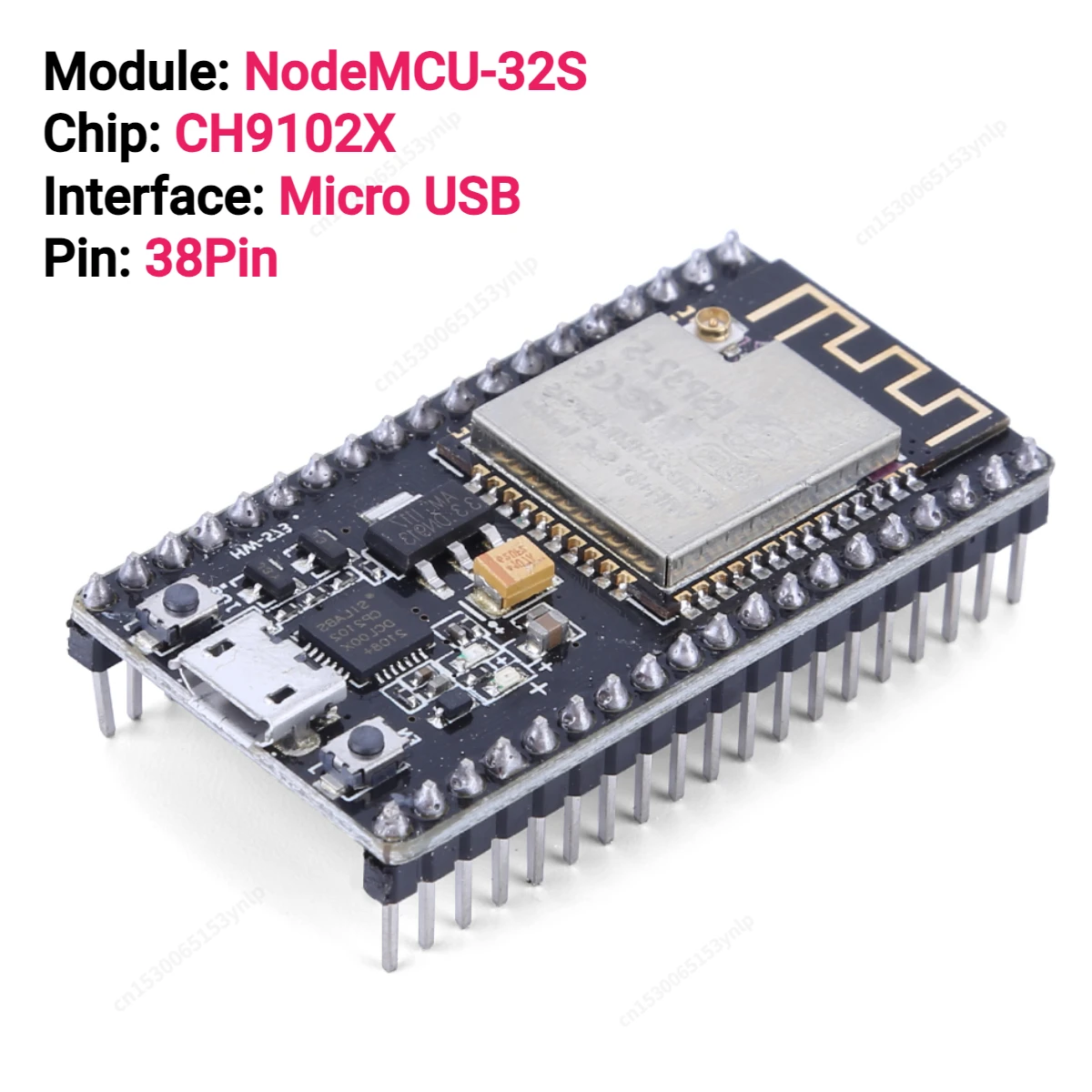 COOLMOON ESP32-Entwicklungsplatine TYPE-C CH340C WiFi + Bluetooth Ultra-Low Power Dual Core ESP32-DevKitC-32 ESP32-Erweiterungsplatine 5