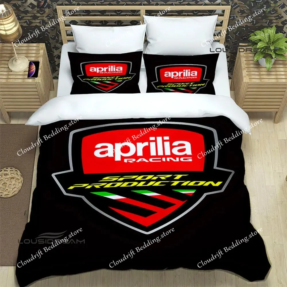 

Комплекты постельного белья с принтом мотоциклов Aprilia, изысканный набор постельных принадлежностей, комплект пододеяльников, комплект постельного белья, роскошный подарок на день рождения