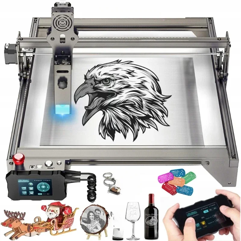 

Pro Engraver 10W Output Diode 50W DIY Cutter For 20mm Wood 15mm Acrylic Engraving Machine