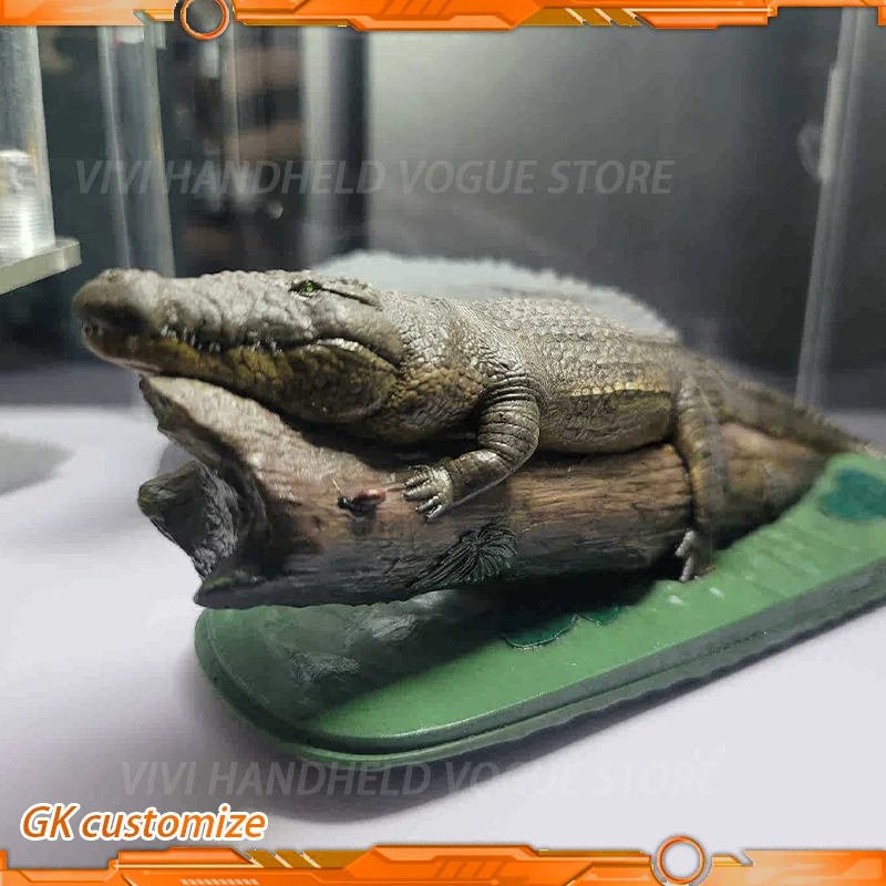 Modelo de Cocodrilo 1/35 de 17 cm: Una Experiencia Realista para Coleccionistas y Entusiastas de los Dinosaurios