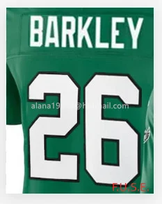 Custom Any Name And Number Jersey Barkley Hurts Kelce F.U.S.E. Stitched Jerseys