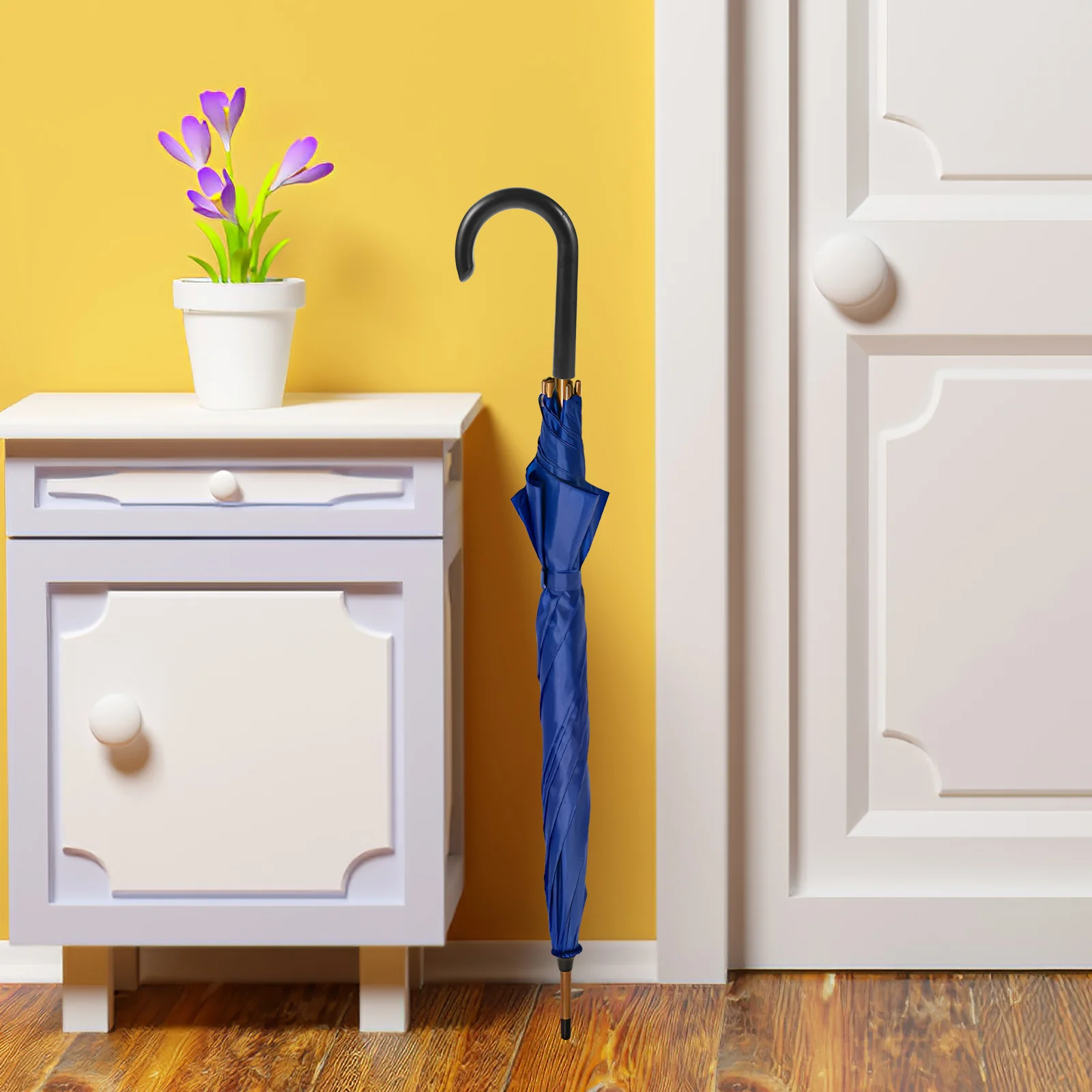 

Пластиковая ручка для складного ультрафиолетового зонта от дождя, компактная сменная ручка для складного зонта, дорожная ручка для ежедневного использования