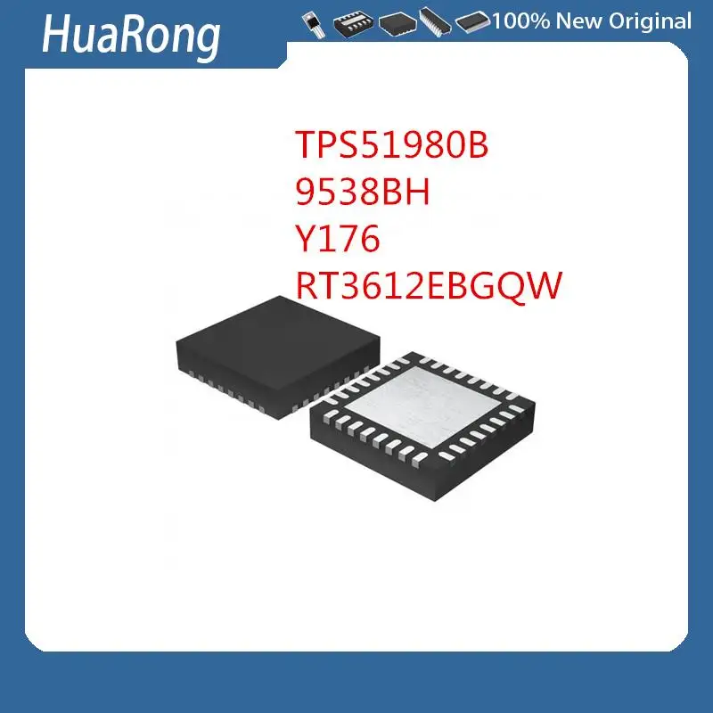 5PCS/LOT   TPS51980B  51980B  9538BH   ISL9538BHRTZ   ISL9538B    Y176   YDA176   YDA176-QZE2    RT3612EBGQW   RT3612EB   QFN-32