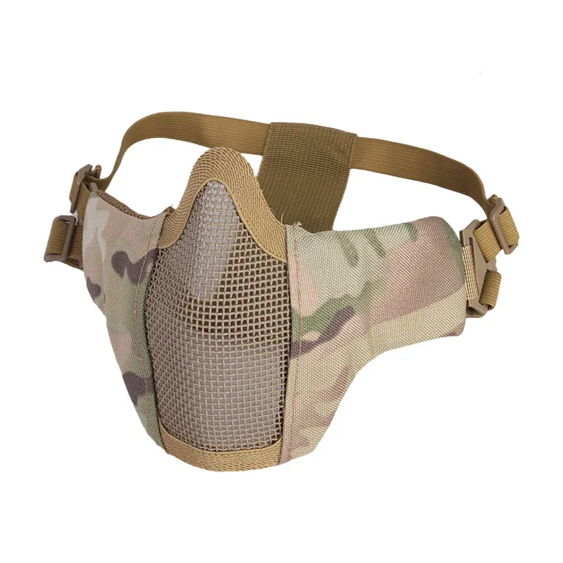 Emersongrear Tactical Half Face Protective Mesh Mask Hood Quick-Dry Hiking Sports Hunting Airsoft Outdoor BD6644