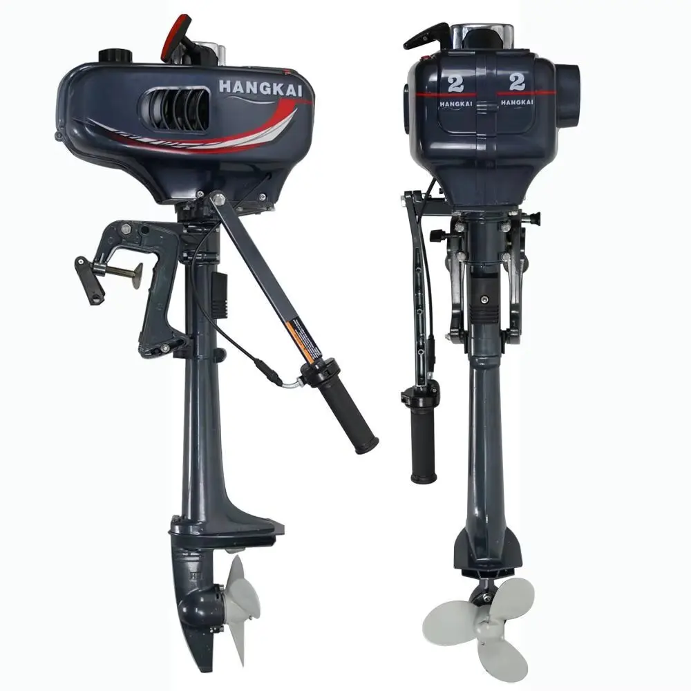 Facotry Sale Cheap Hangkai Outboard Motor Boat Engine With Water Cooling System 2-Stroke M2 2HP Marine Engine