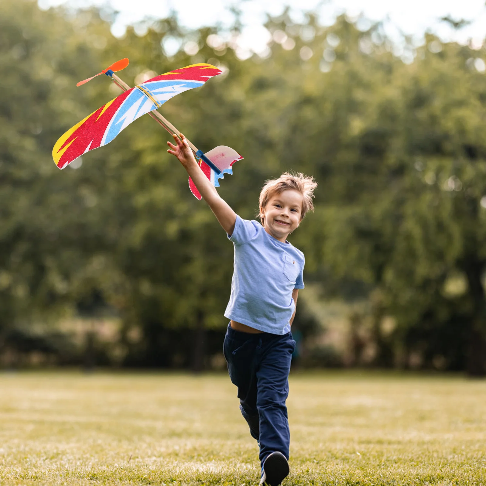 

4Pcs Plane Kits Lightweight Durable Foam Gliders Outdoor Kids Glider Planes for Game Children Planes Toy