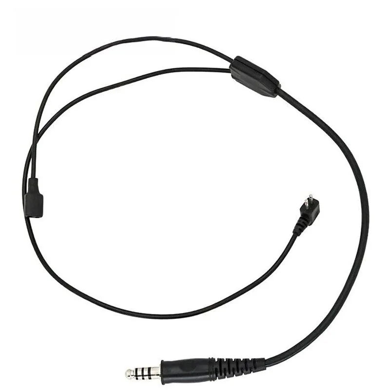 Tactical Noise Reduction Earphones IPSC Version Comtac I II III Y Cable