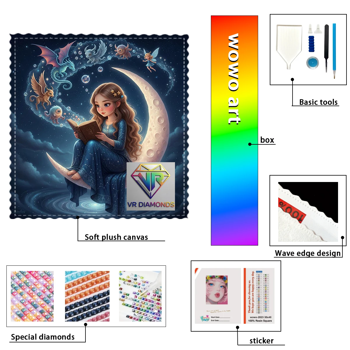 【Vr Diamond Art】Cue…