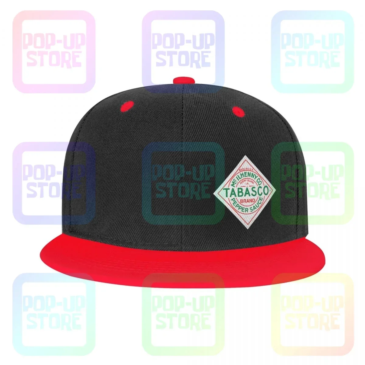 Tomato Cartoon Tabasco Sauce Pepper Snapback Cap Colorful Baseball Caps Funny Vintage High Quality