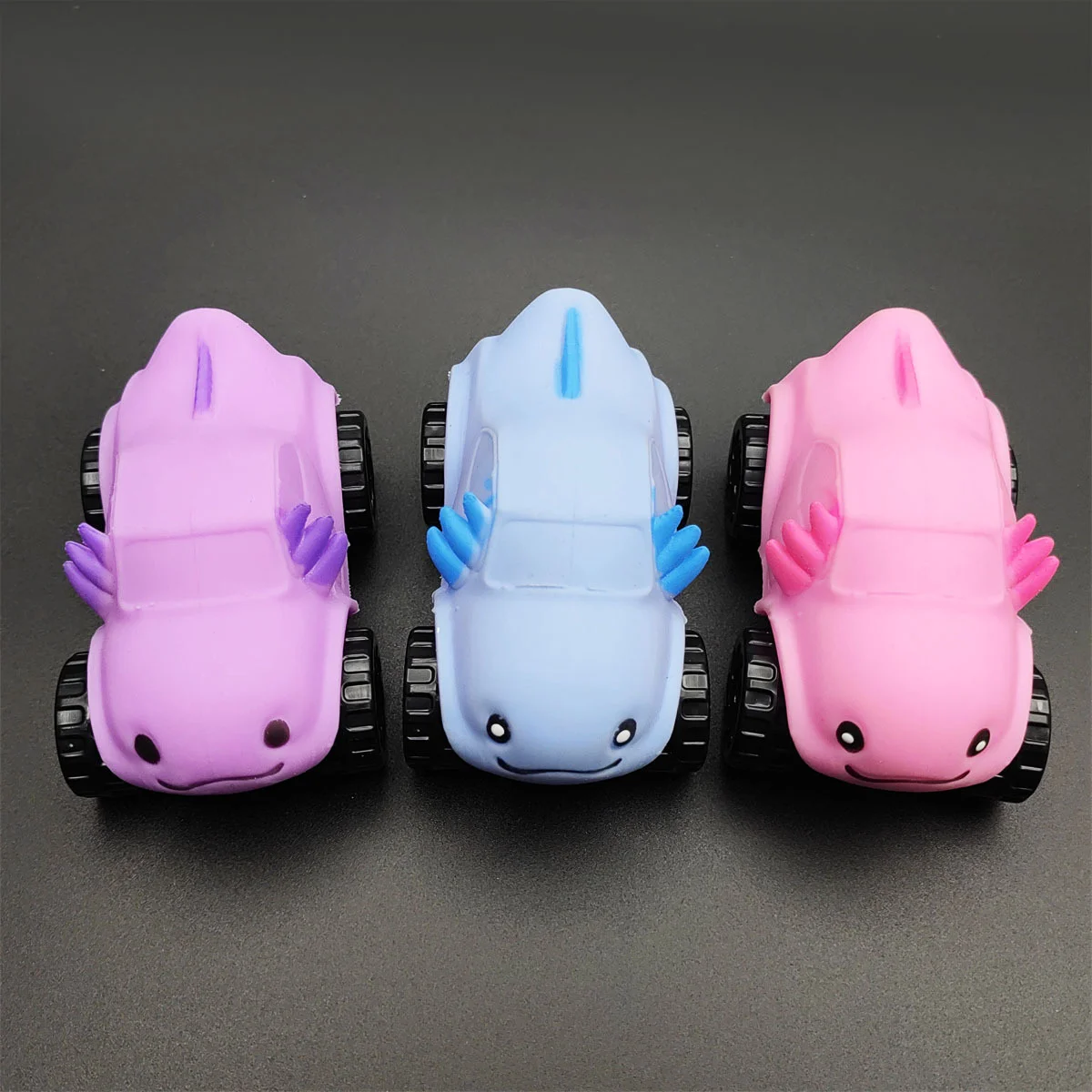 Tpr Free Wheel Squeeze Car Squishy Shape Shifting Stretch Twist Vehicle Decompression Toy for Boy Kid Stress Relife Gift Model