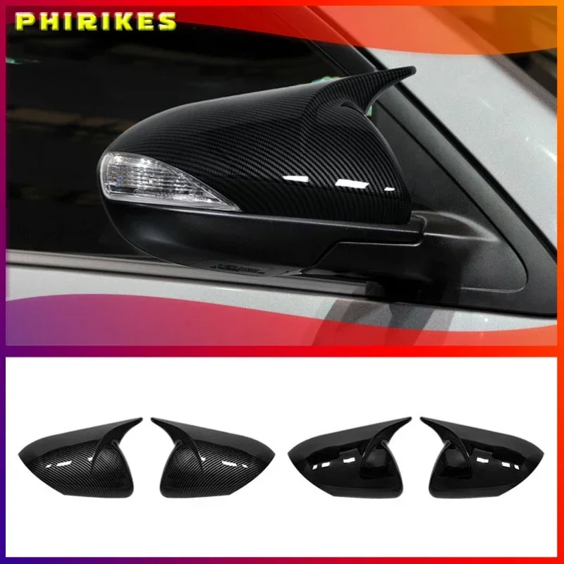 

Pair For Mazda 3 Axela BL 2.0 2009 2010 2011 2012 2013 Car Outside Door Wing Mirror Cover Cap Rearview Mirror Shell Housing