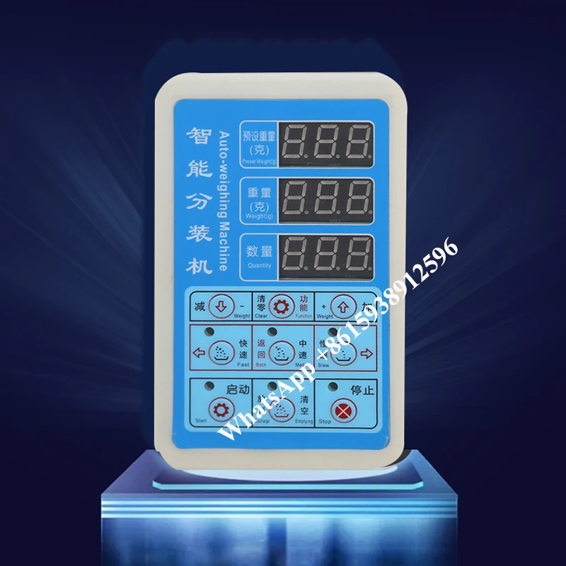 Mesin distribusi pengukur berat dari kapasitas besar biji-bijian bubuk bubuk kacang perlengkapan memperbaiki