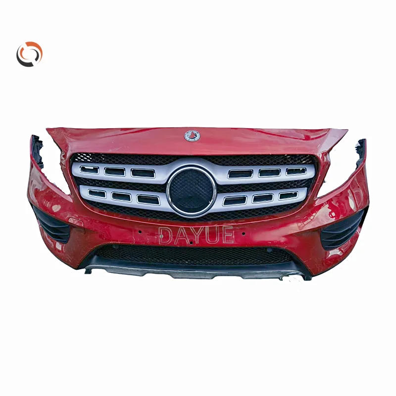 Original  Front Bumper for GLA Series W156 2017-2019 Body Kit Second-Hand Grille