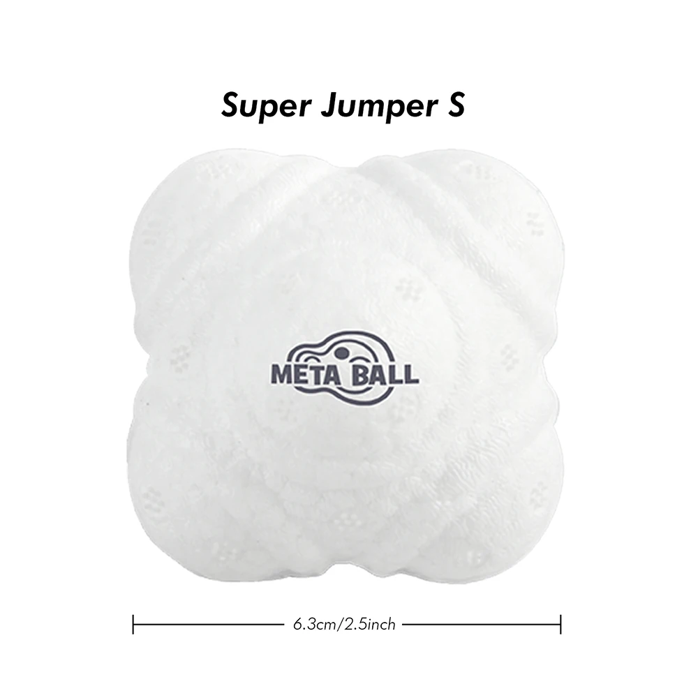 All For Paws Dog Toys ETPU White Ball Soft Light Bouncy Toy Ball For Interactive Play Small Play Ball Toys Puppy Dog Accessories