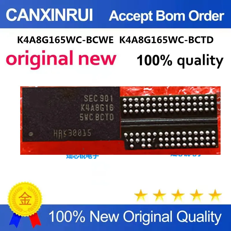 

Original New 100% quality K4A8G165WC-BCWE K4A8G165WC-BCTD Electronic Components Integrated Circuits Chip