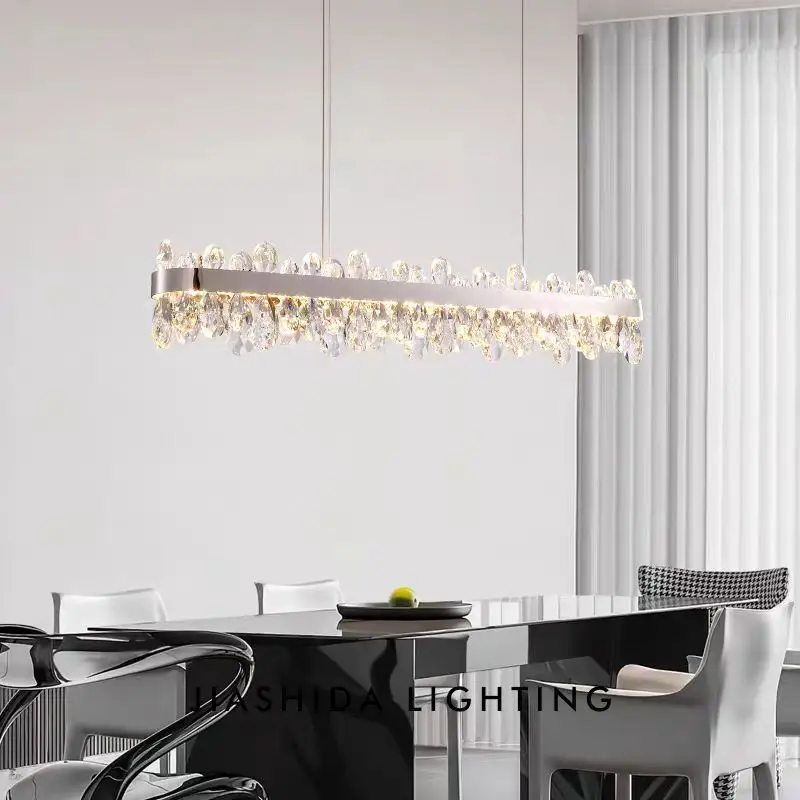 Lustre de salle à manger moderne éclairage intérieur plafonnier lampes suspendues lustres led pour le salon éclairage intérieur