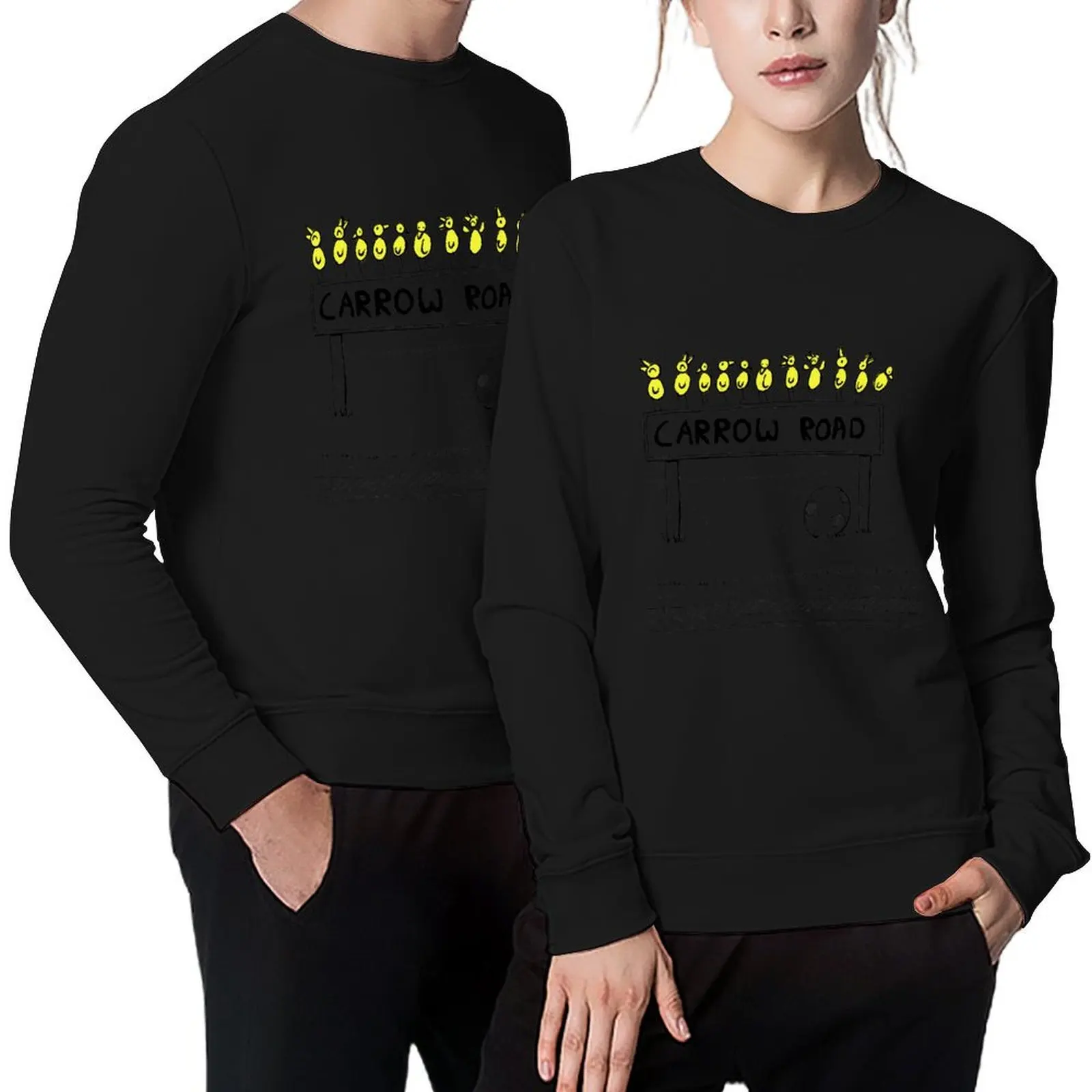 

Carrow Road - Canary Cartoon (inspired by Norwich City FC) Pullover mens designer clothes new sweatshirt