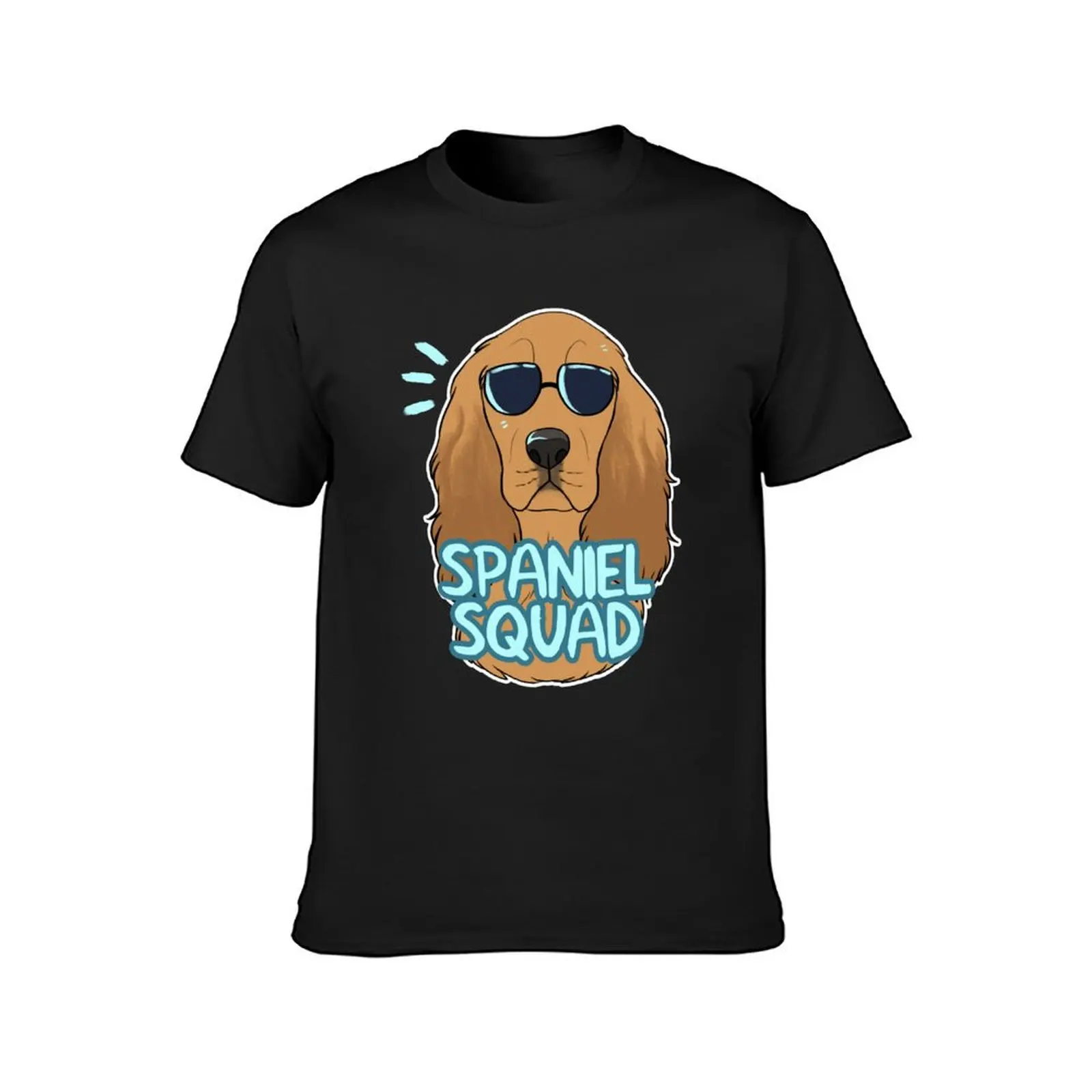 SPANIEL SQUAD (red) T-Shirt aesthetic clothes sports fans mens graphic t-shirts