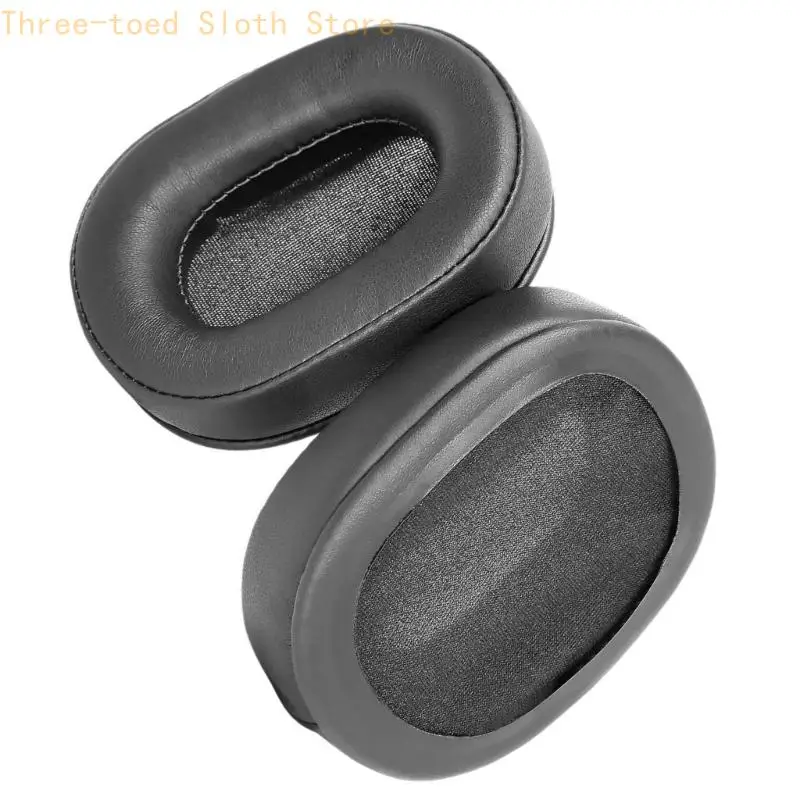 EarCup-Ohrpolster-Reparaturset für PM3-Kopfhörer, Paar Ersatz-Ohrpolster aus schwarzem Schaumstoff zum Abziehen oder Abflachen – Detail 8