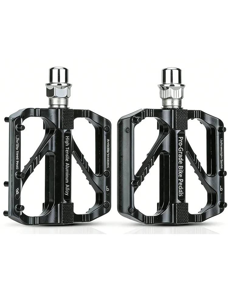 AliExpress NONE Mountain Road Bicycle DU Bearing Anti-Slip Pedals Alloy Material Bike Accessories Double-sided Pedals for Cycling