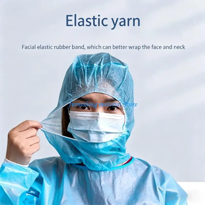 Y5GD 100Pcs Stretchable Non Woven Hair Covering Comfortable Secure For Professional Daily Use Electronic Work Accessories