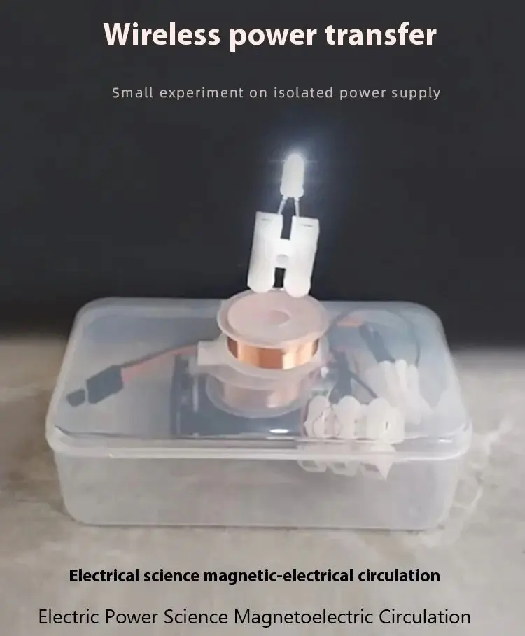 DIY Elektromagnetismus-Experimentier-Set STEM Lehrreiches Levitationstechnologie-Set für Grundschulen Elektrizitäts-Wissenschafts-Lernmaterialien – Detail 3