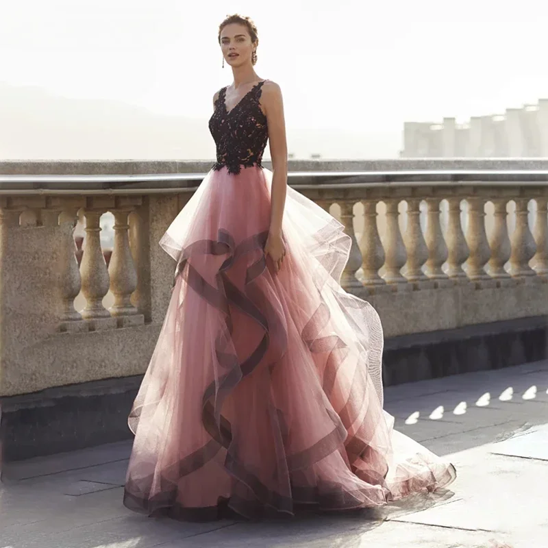 Vestido de cóctel de lujo para mujer, traje largo y elegante de noche para fiesta, dama de honor, 2024