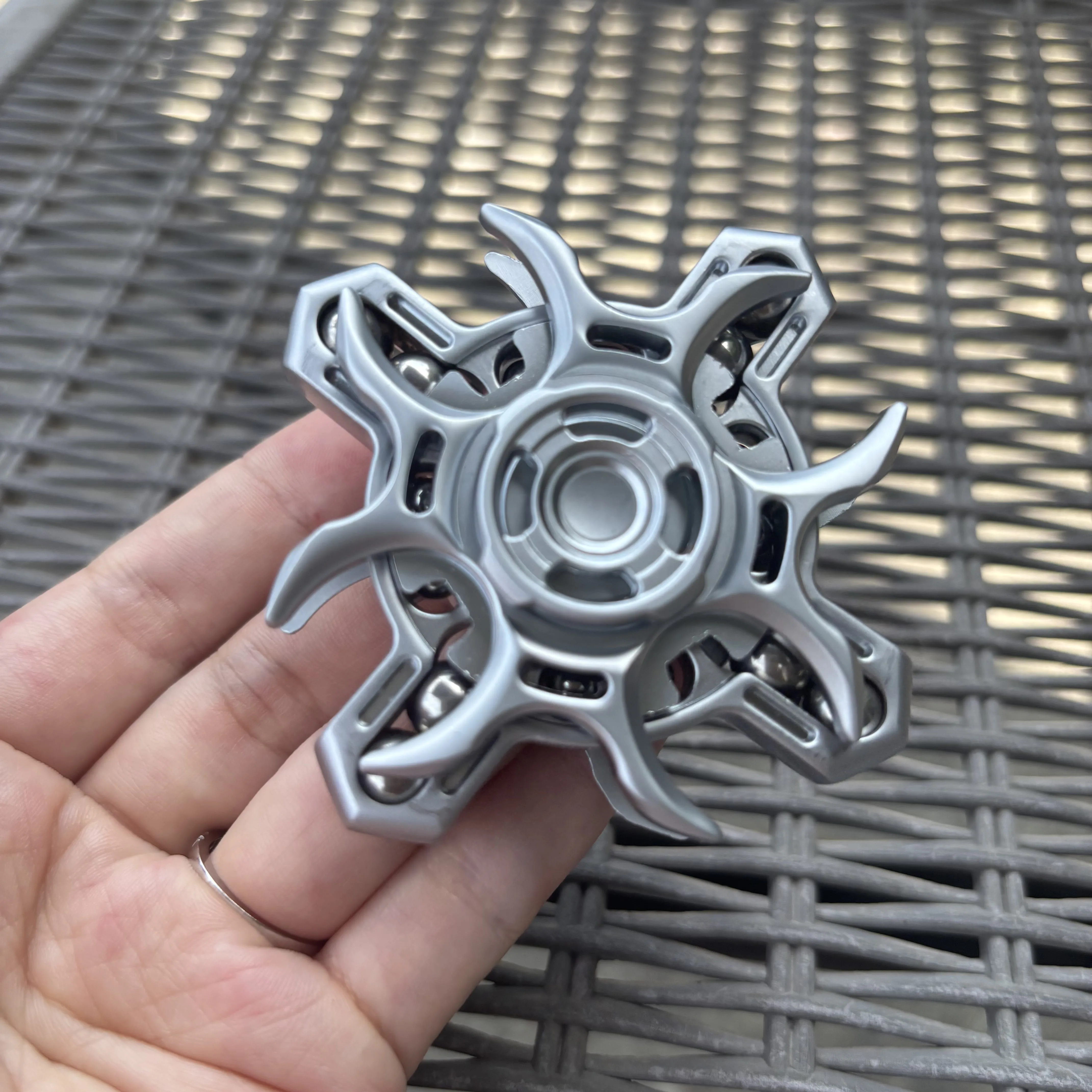 Fidget Spinner EDC Spinner Ręczny Dwustronne Łączenie Zabawka Antystresowa ADHD Koncentracja Zabawki Fidget dla Dorosłych