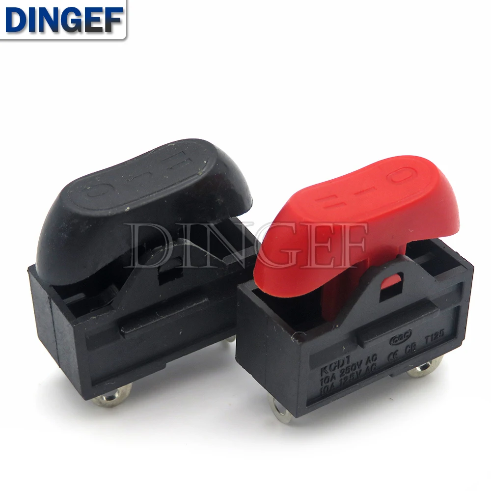 2PC 10A 250VAC Hair Dryer Switch / Rocker Switch / 3 Position ON OFF Boat Switch RK2-33