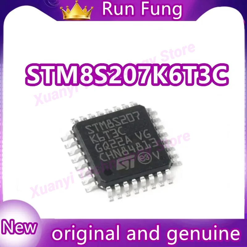 STM8S207K6T3C STM8S207K6T3 STM8S207K6 STM8S STM8S207 STM8ชิป MCU LQFP-32