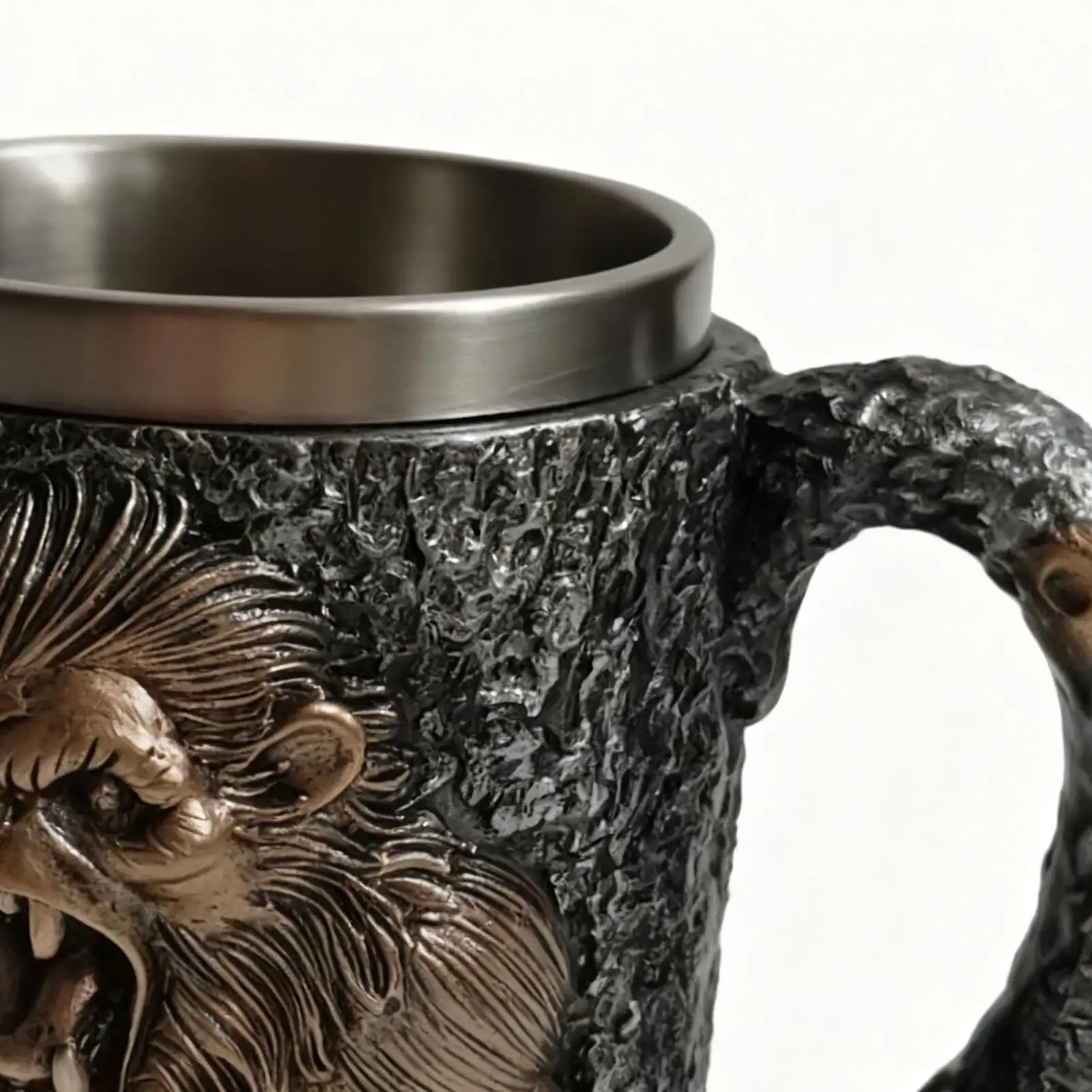 

Raging Ape Mugs For Men 400ml Ape Cool Resin Novelty Desk Decor Dad Coffee Mug For Cold Weather Picnic Fishing Outdoor Water