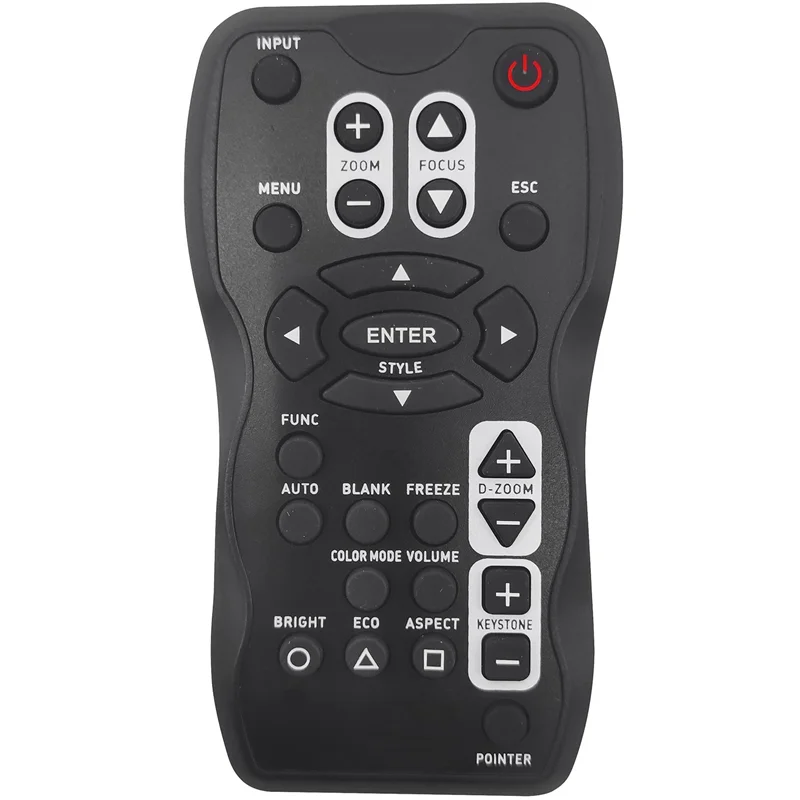 A66I Replace YT-100 Projector Remote Control for Casio XJ-A130, XJ-A135, XJ-A140, XJ-A145, XJ-A150, XJ-A155, XJ-A230, XJ-A235