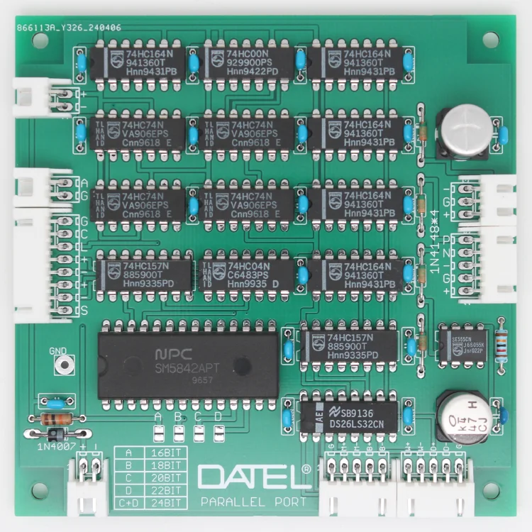 

Parallel OS Mode SM5842 Audio DAC with Digital Filter Format Blank PCB